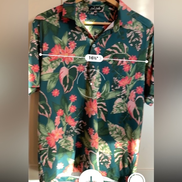 Bad Birdie Men's Golf Polo Size Large Style Bad Botanist - Picture 8 of 9